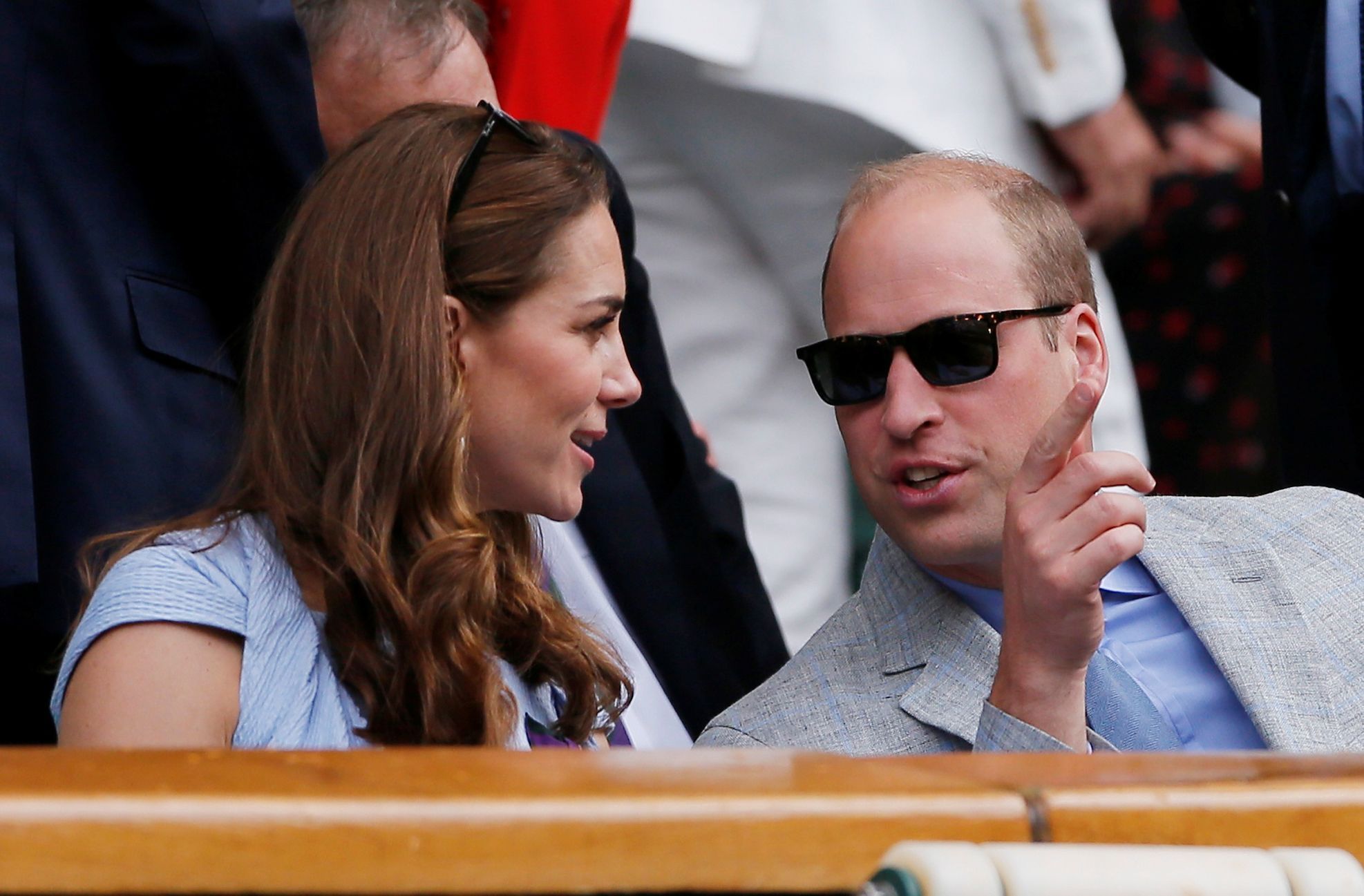 Finále Wimbledonu 2019: Kate Middletonová, princ William