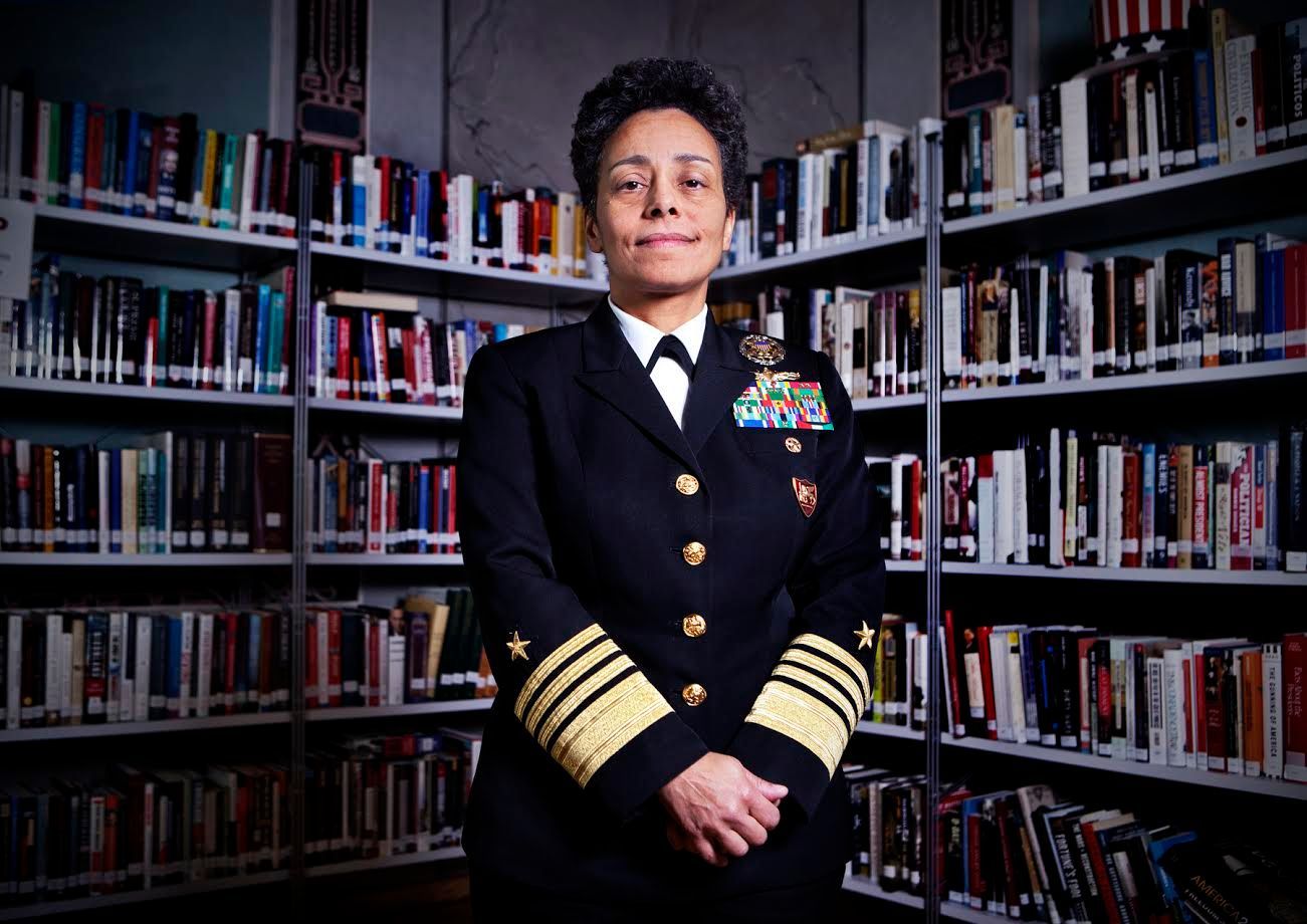 Admirálka US NAVY Michelle Howardová.