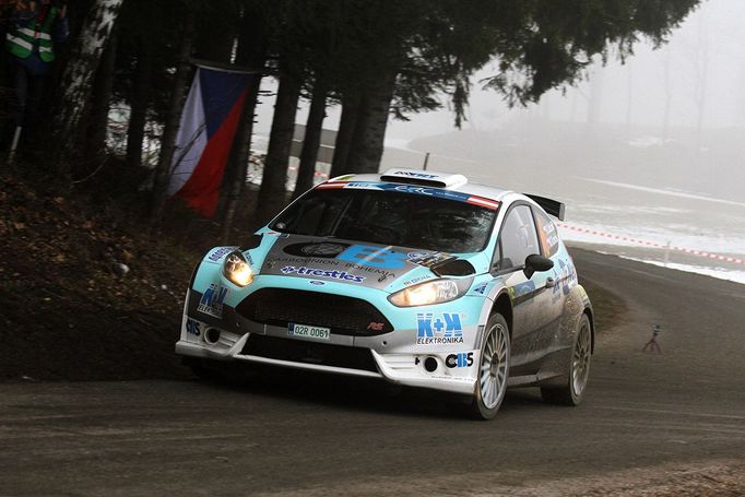 Jänner rallye 2014: Roman Odložilík, Ford Fiesta R5