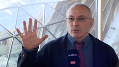 Michail Chodorkovskij mluví o Vladimiru Putinovi.