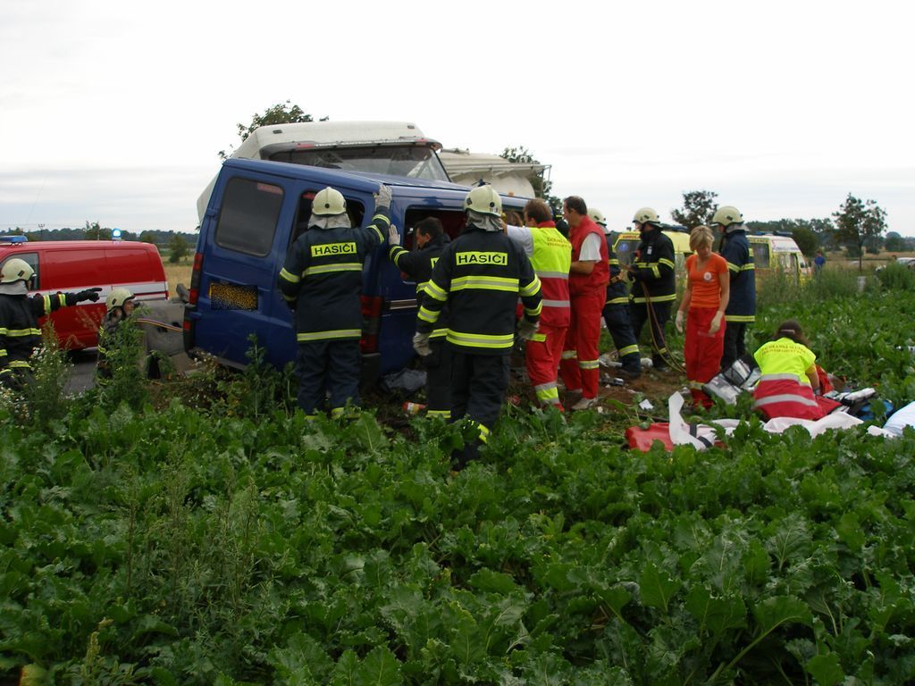 Nehoda u Holohlav na Královehradecku