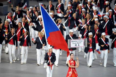 Zahajovací ceremoniál v Pekingu