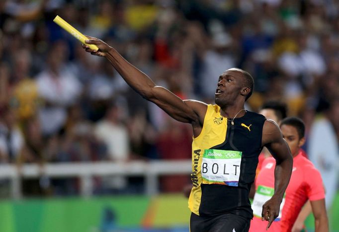 OH Rio 2016: Usain Bolt vyhrál s Jamajkou štafetu na 4x100 metrů