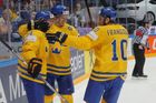 Švédsko se s Lotyšskem nadřelo, výhru vystřelil Nyquist až v prodloužení