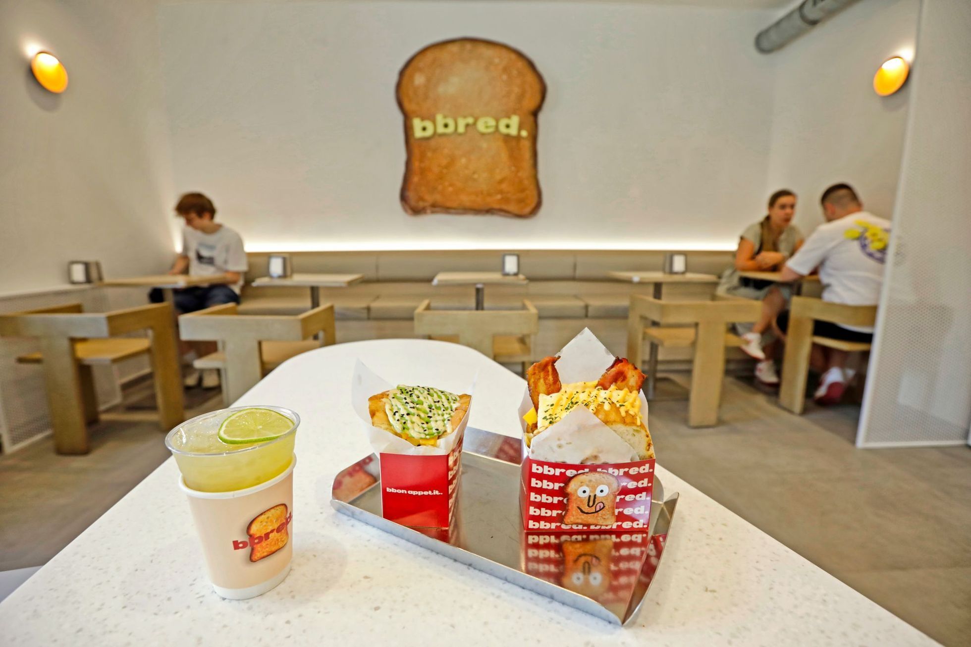 Bbred, bistro, žižkov, sendviče, Korea