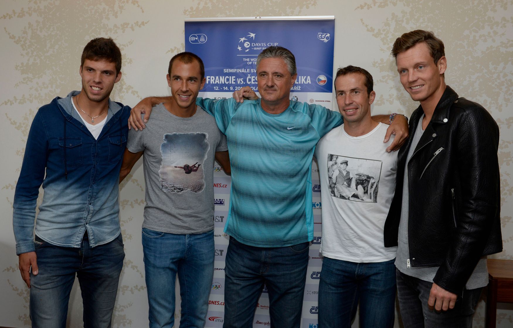 Davis Cup - Semifinále 2014 (Francie - Česko)