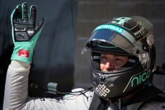 Rosberg vyhrál v Austinu kvalifikaci, Hamilton druhý