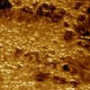 The Sun's Surface in 3D How smooth is the Sun? The new Swedish 1-m Solar Telescope, deployed in the Canary Islands only last year, allows imaging of objects less than 100-km across on the Sun's surface. When pointed toward the Sun's edge, surface objects now begin to block each other, indicating true three-dimensional information. Close inspection of the image reveals much vertical information, including spectacular light-bridges rising nearly 500-km above the floor of sunspots near the top of the image. Also visible in the above false-color image are hundreds of bubbling granules, each about 1000-km across, and small bright regions known as faculas. Photo Credit: G. Scharmer (ISP, RSAS) et al., Lockheed-Martin Solar & Astrophysics Lab.
