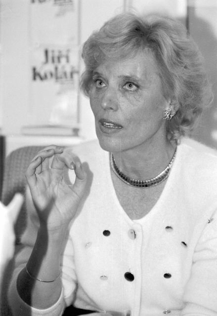 Marie Poledňáková v roce 1991