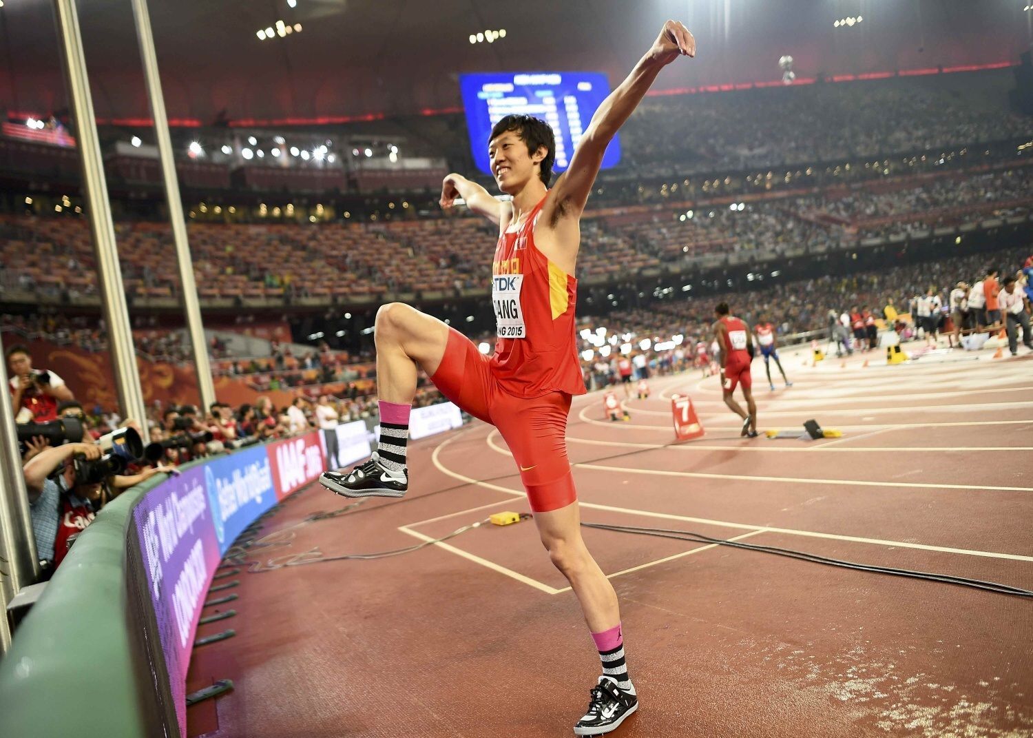 MS v atletice 2015: Čang Kuo-wej, výška