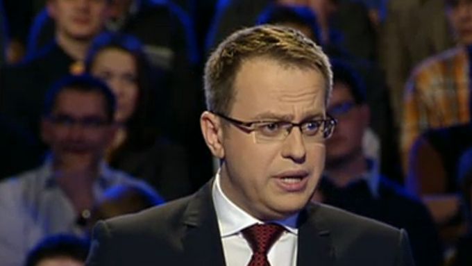 Moderátor Václav Moravec
