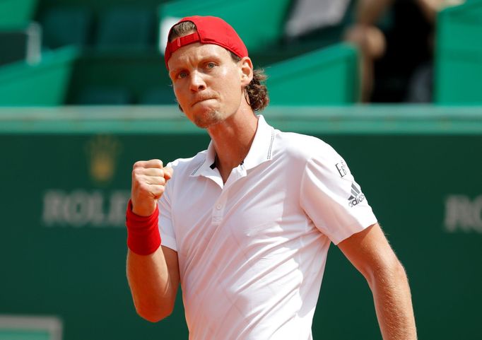 Tomáš Berdych na turnaji v Monte Carlu