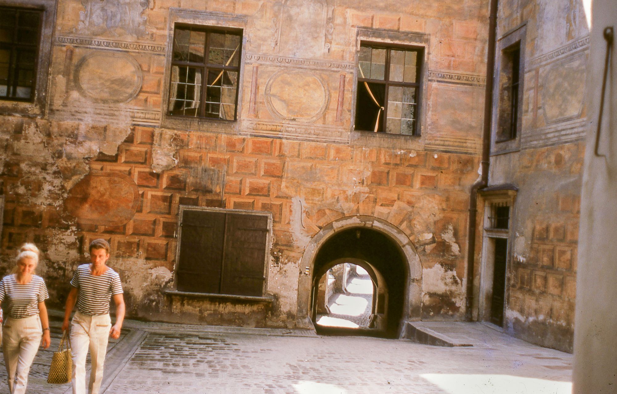 Barevné fotografie, retro, Československo, domácí