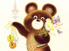 Maskotem moskevské olympiády v roce 1980 byl medvídek Míša