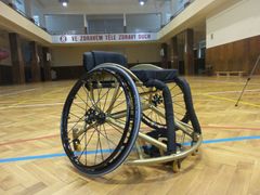 Speciální sportovní vozík pro handicapované stojí kolem 150 tisíc korun.