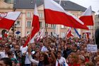 Tisíce Poláků už osmým dnem protestovaly proti reformě justice