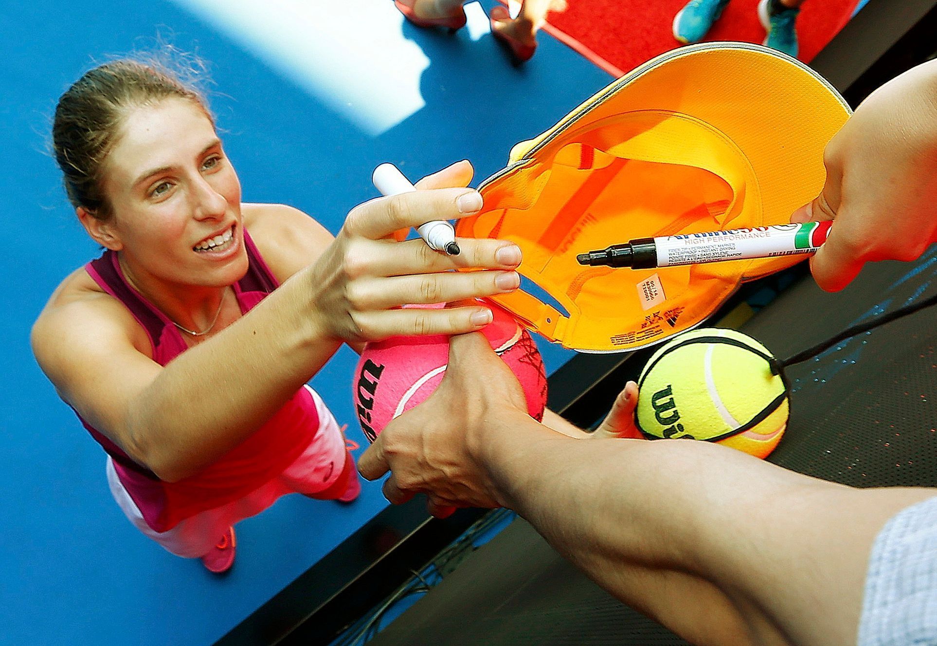 Johanna Kontaová ve čtvrtfinále Australian Open 2016