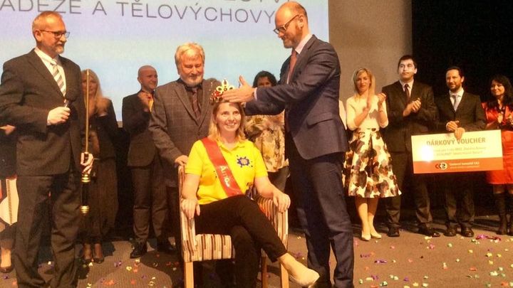 Zlatým Ámosem je po třech letech žena, cenu získala Pavlína Kopáčiková ze ZŠ Vacov