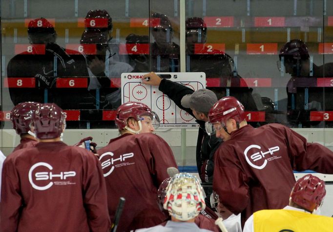 HC Sparta Praha - trénink: Josef Jandač