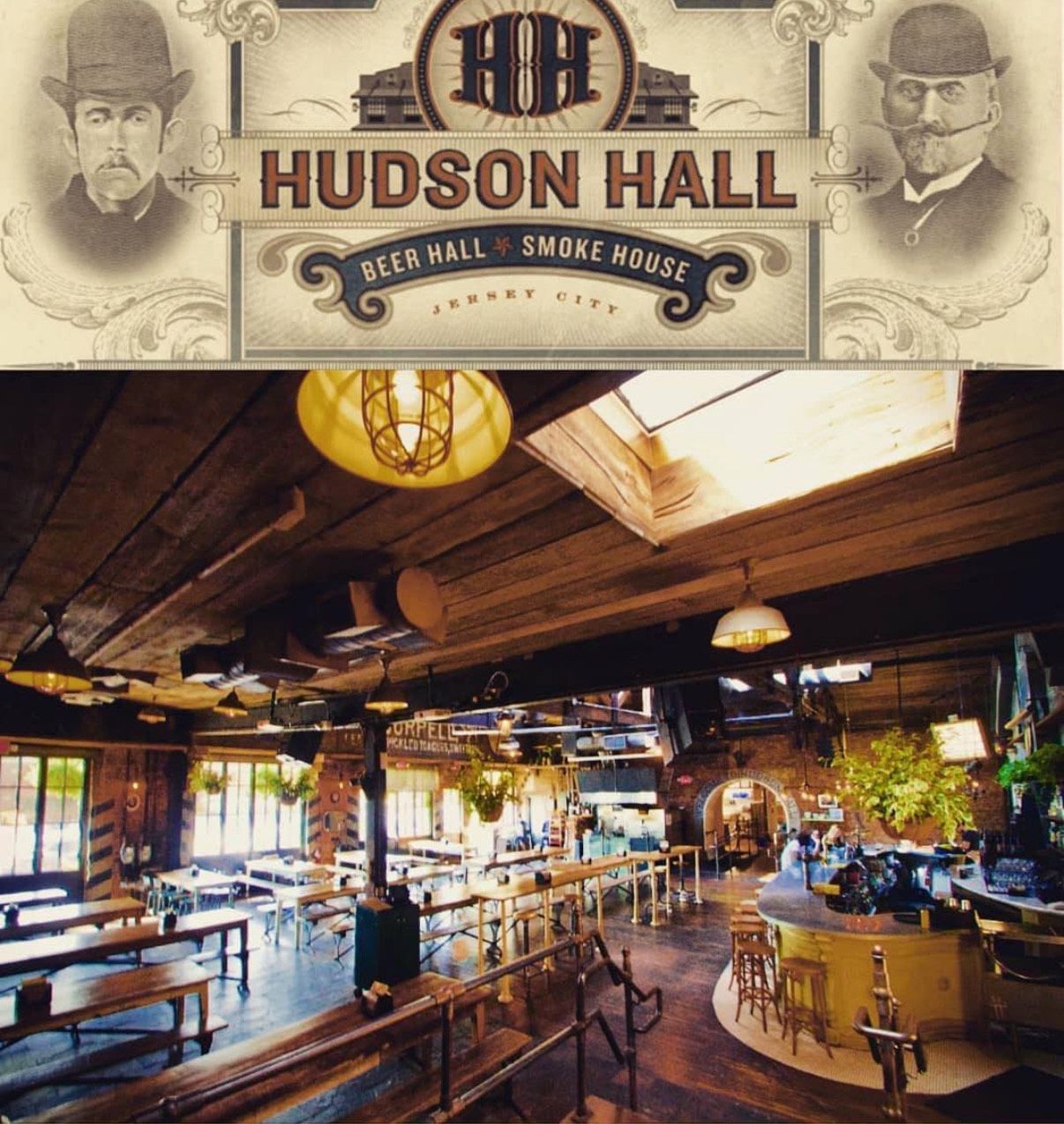 USA Hadson pivnice interiér