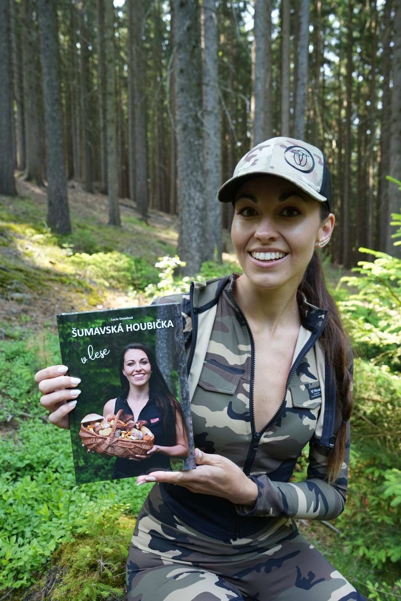 šumavská houbička, houbaření, houby