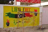 Zelená, červená a černá jsou prostě všude, kam se člověk na východě Libye podívá. Vlajka pochází z doby Libyjského království před nástupem Kaddáfího k moci v roce 1969.