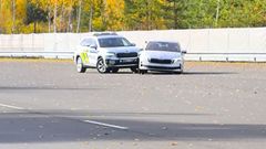 Policie Škoda Kodiaq  předávání nových vozů