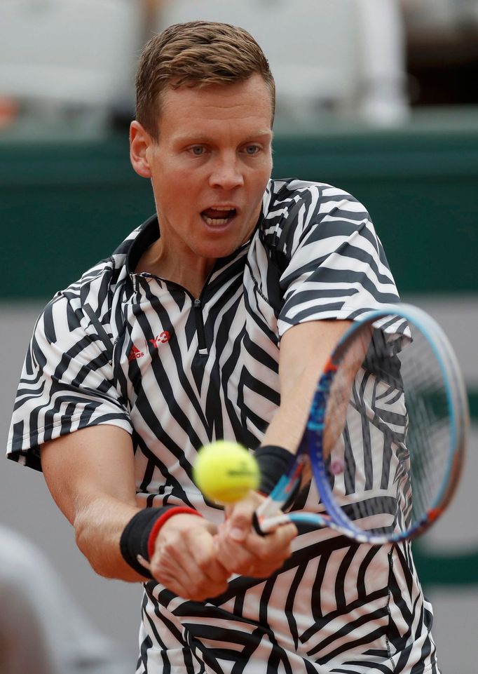 Tomáš Berdych v 2. kole French Open.