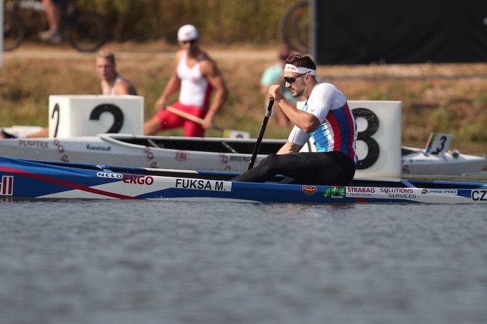 Mistrovství světa kanoistů, závod na 500m: Martin Fuksa