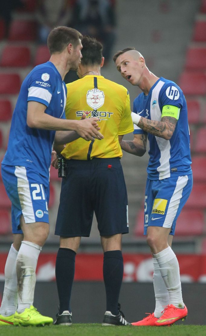 Synot liga: Sparta - Liberec (Pimpara, rozhodčí Příhoda, Fleišman)