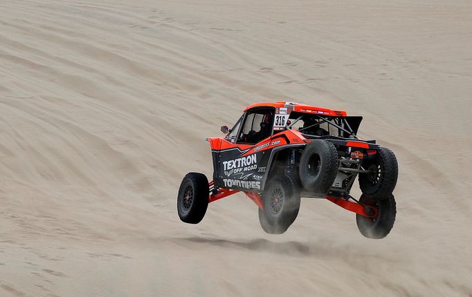 Rallye Dakar 2019, 1. etapa: Robby Gordon, Textron