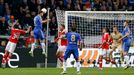 Fotbal, finále Evropské ligy, Chelsea - Benfica: Branislav Ivanovič dává vítězný gól