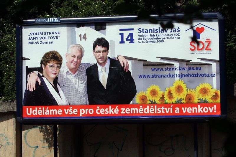Volebební billboardy