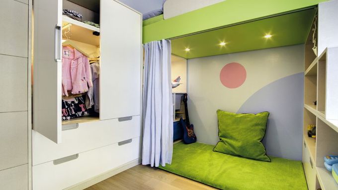 Palanda nebo patrová postel ušetří prostor v bytě