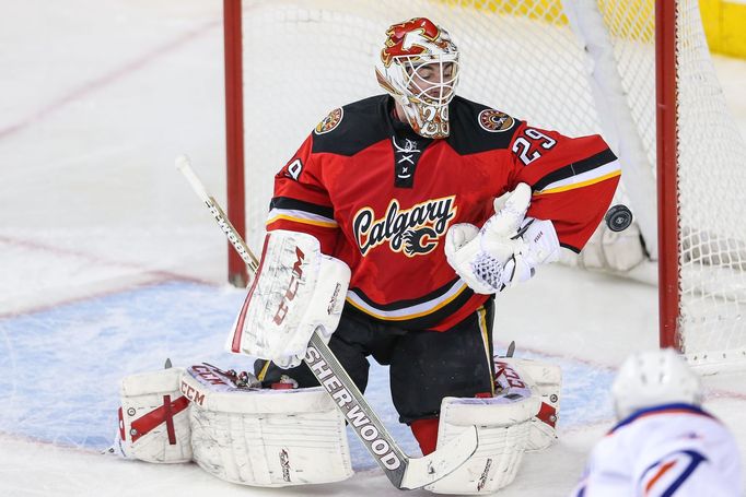 NHL: Edmonton Oilers vs Calgary Flames (Berra)