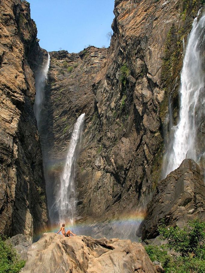 Název : Jog Falls   Místo : Indie