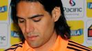 Radamel Falcao na tiskové konferenci