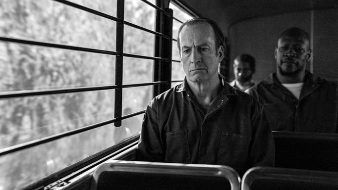 Bob Odenkirk jako Saul Goodman.