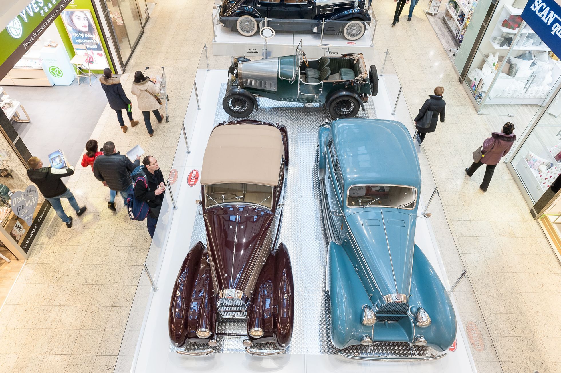 Bugatti výročí Galerie Vaňkovka