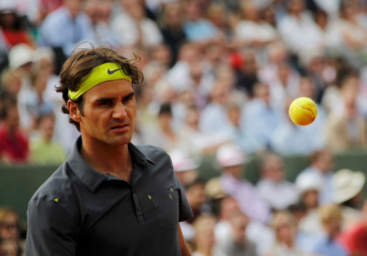 Roger Federer ve 3. kole French Open 2012