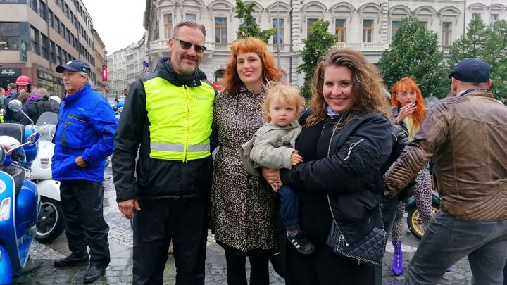 Nic není lepšího než Vespa, už jsem tím nakazil sedm herců v Národním, říká Matásek