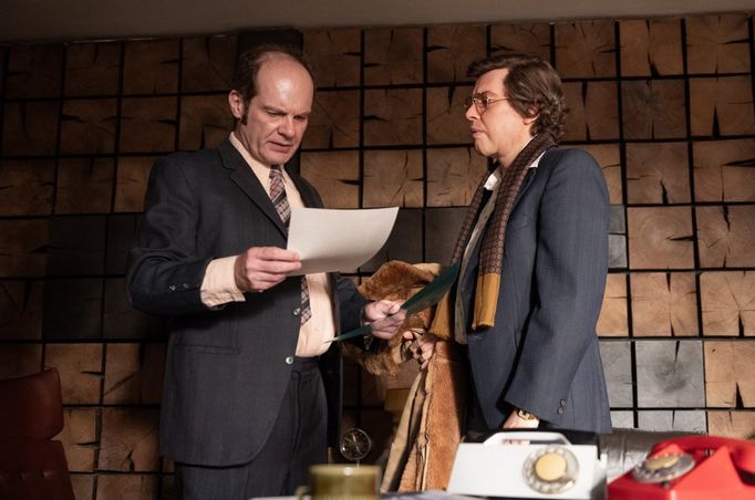 Adrian Jastraban a Vladislav Plevčík ve filmu Duchoň.