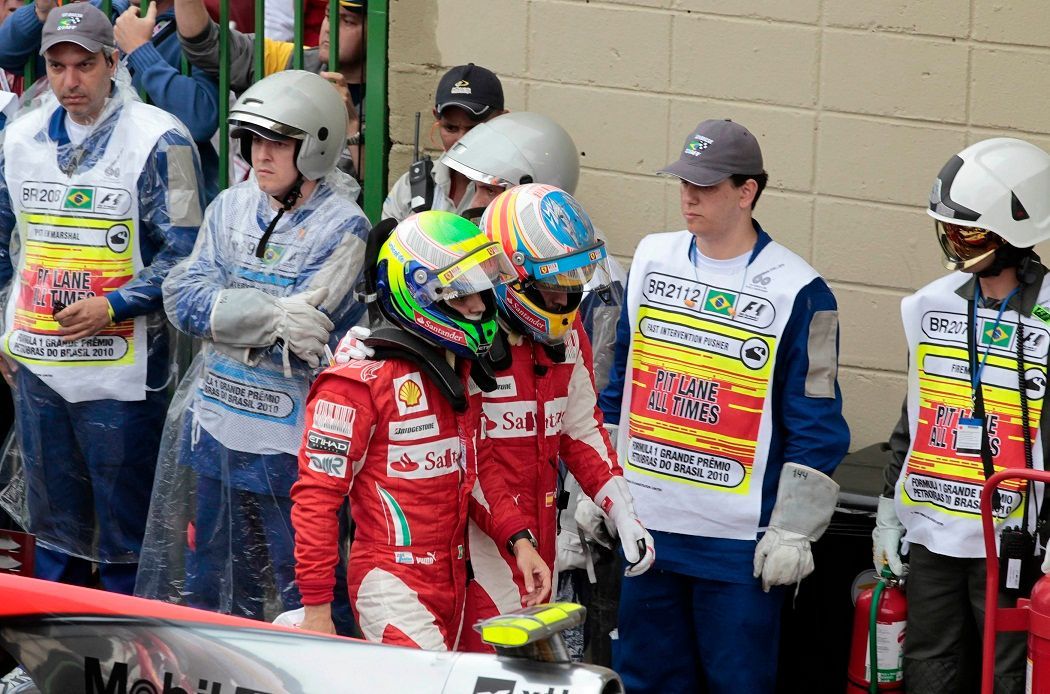 VC Brazílie: Fernando Alonso a Felipe Massa