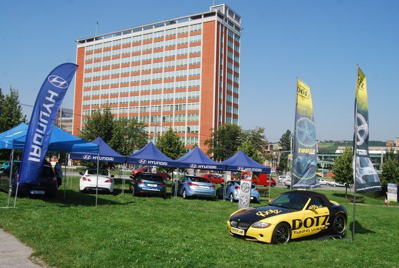 Barum rallye - servisní zóna