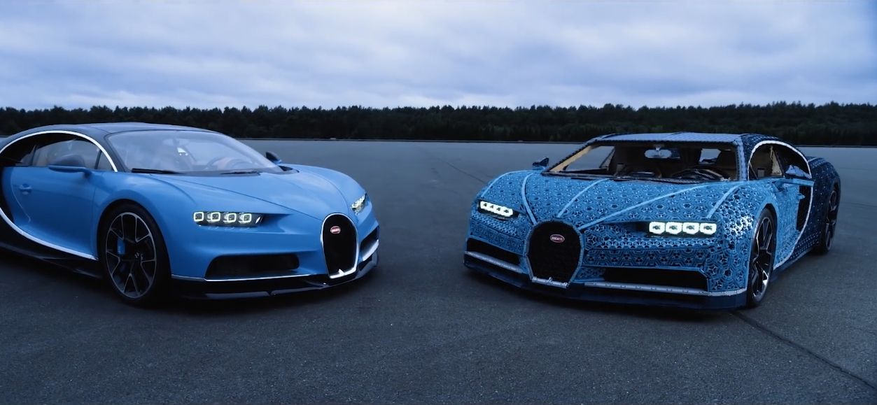 LEGO Technic version of the Bugatti Chiron