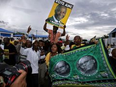 Příznivci obou politiků za nimi přijeli i do Polokwane, kde se volil nový vůdce ANC.