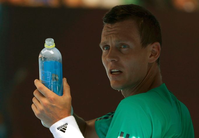 Tomáš Berdych ve čtvrtfinále Australian Open 2016