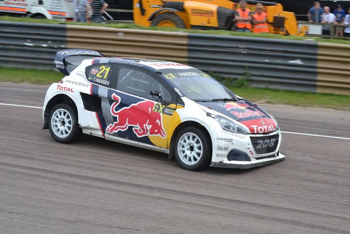 MS v rallyekrosu 2017, Lydden Hill: Timmy Hansen, Peugeot