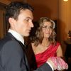 David Lafata s manželkou Kamilou na galavečeru při vyhlašování Fotbalisty roku 2011