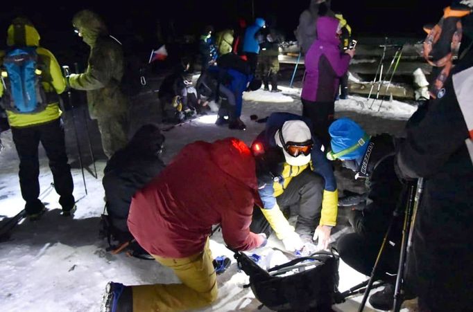 Putování po stopách československých legionářů při přechodu jezera Bajkal v Rusku